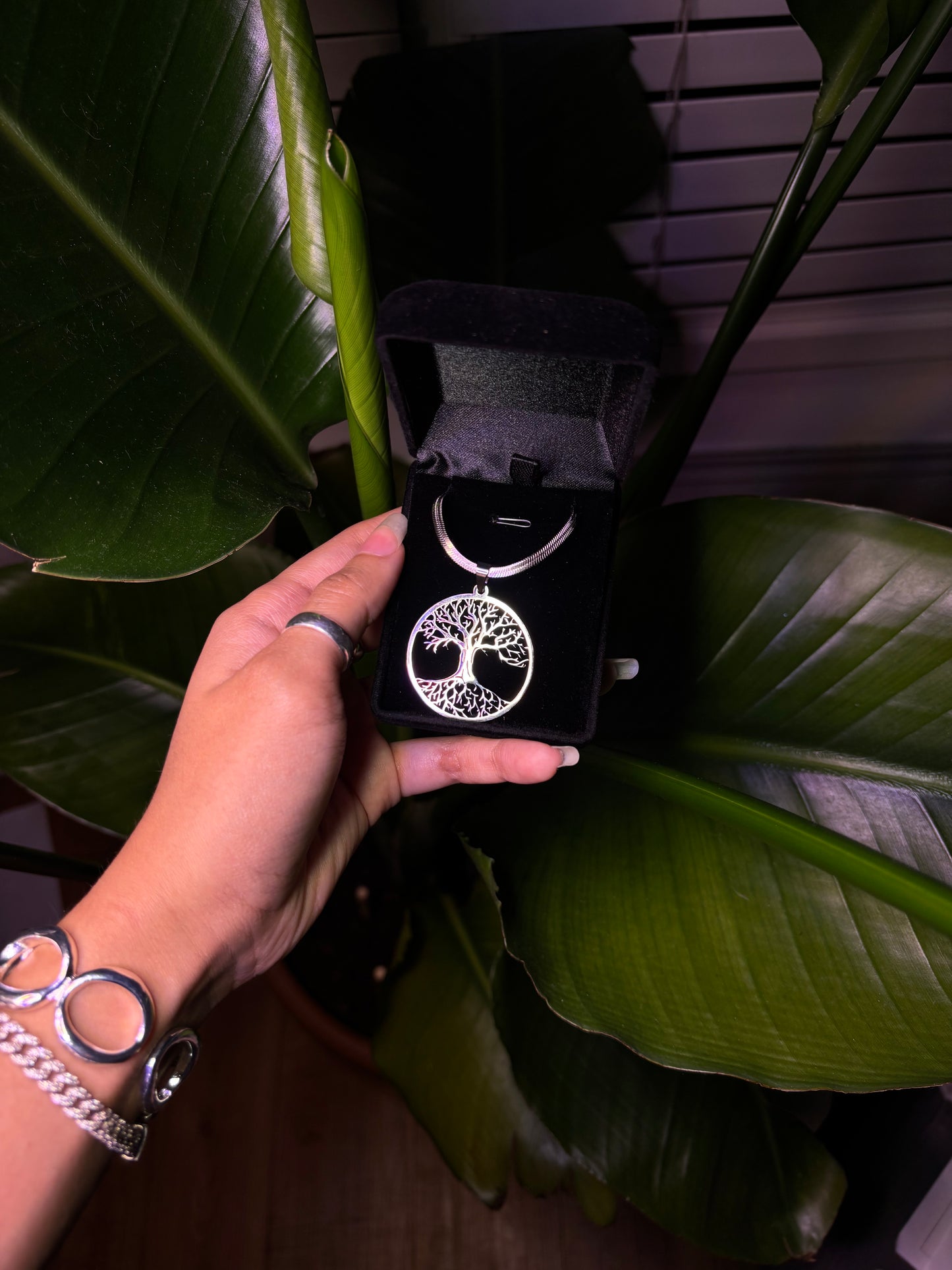 Tree of Life Silver Necklace