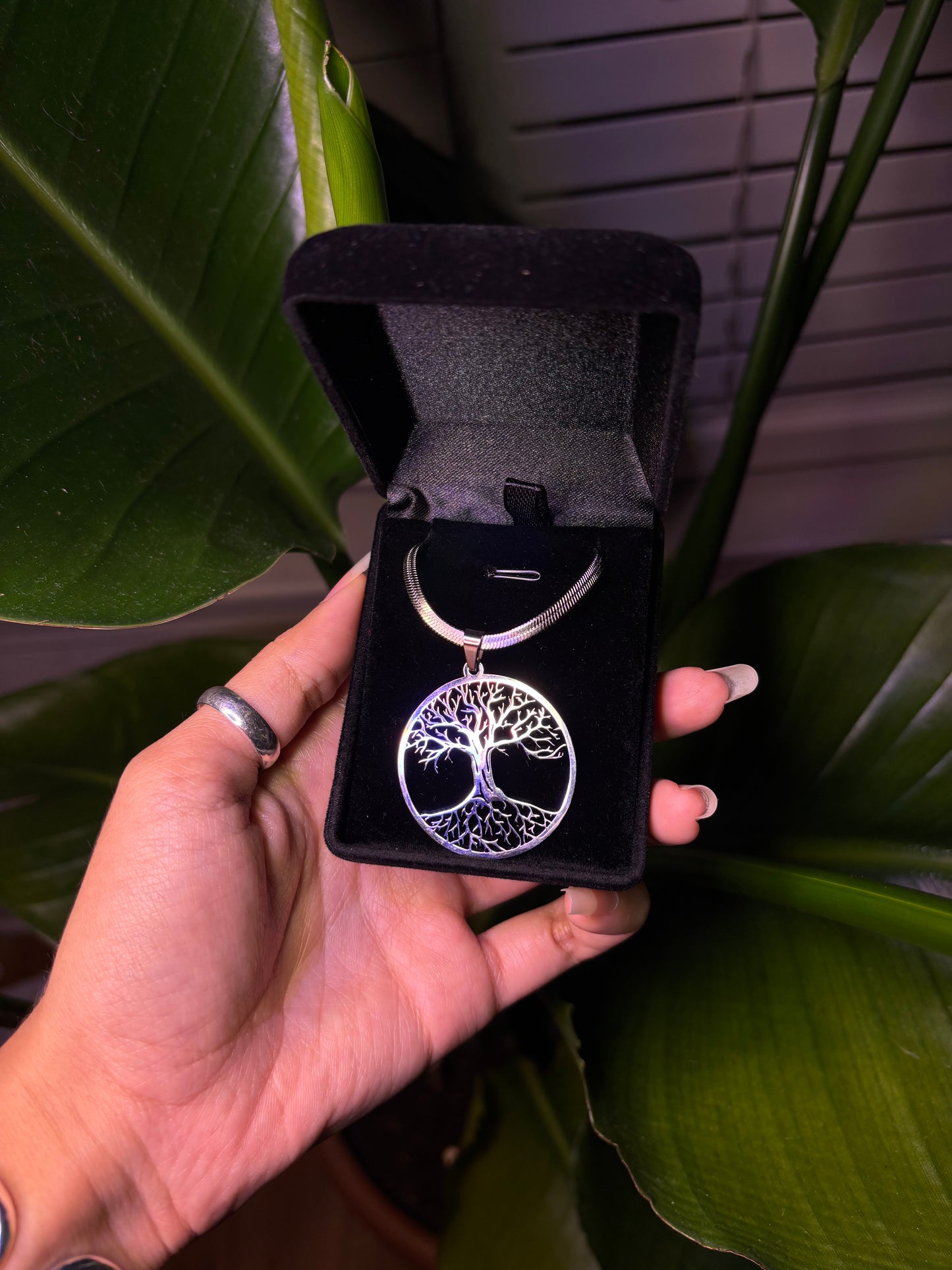 Tree of Life Silver Necklace
