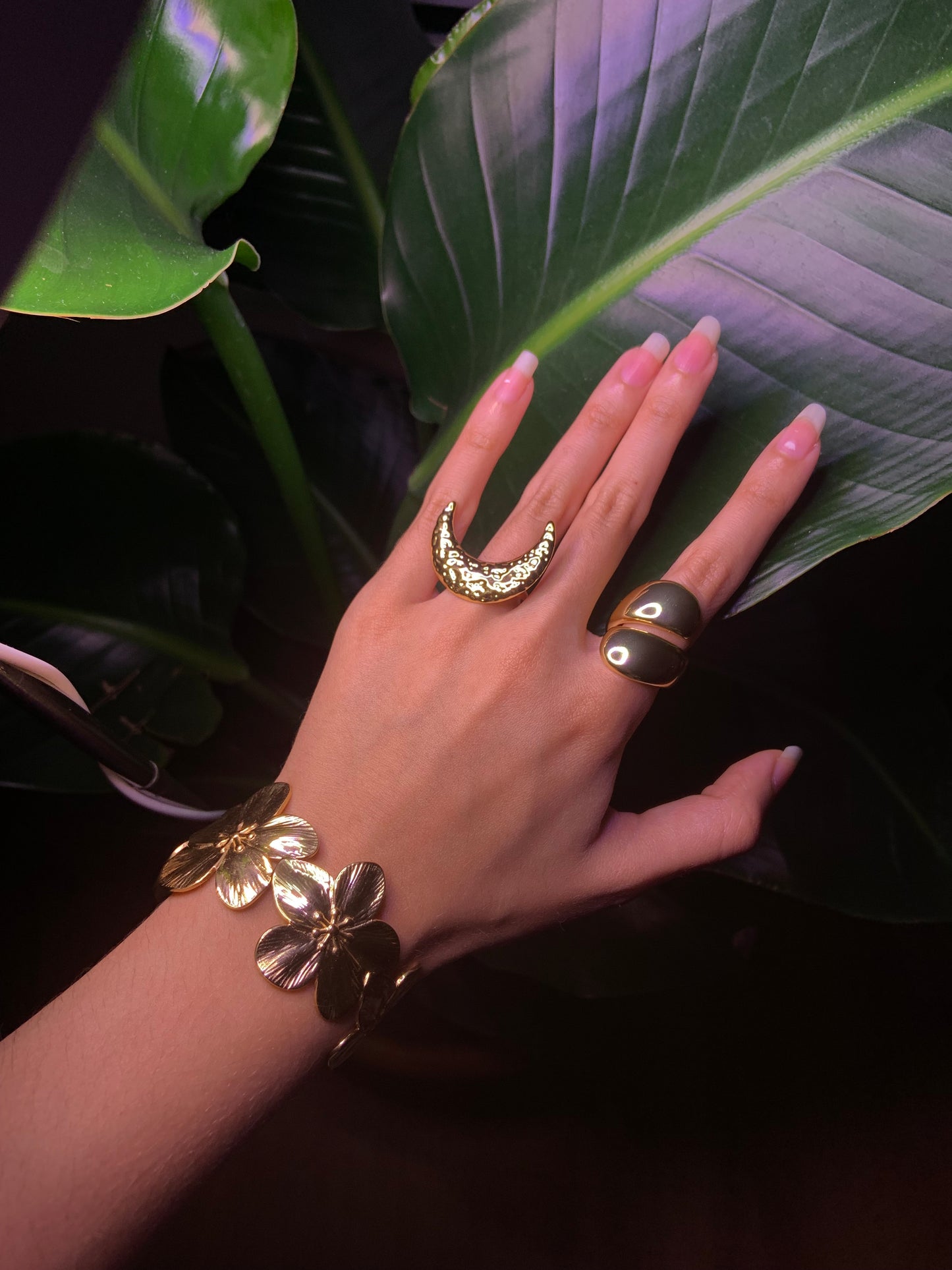 Crescent Moon Ring