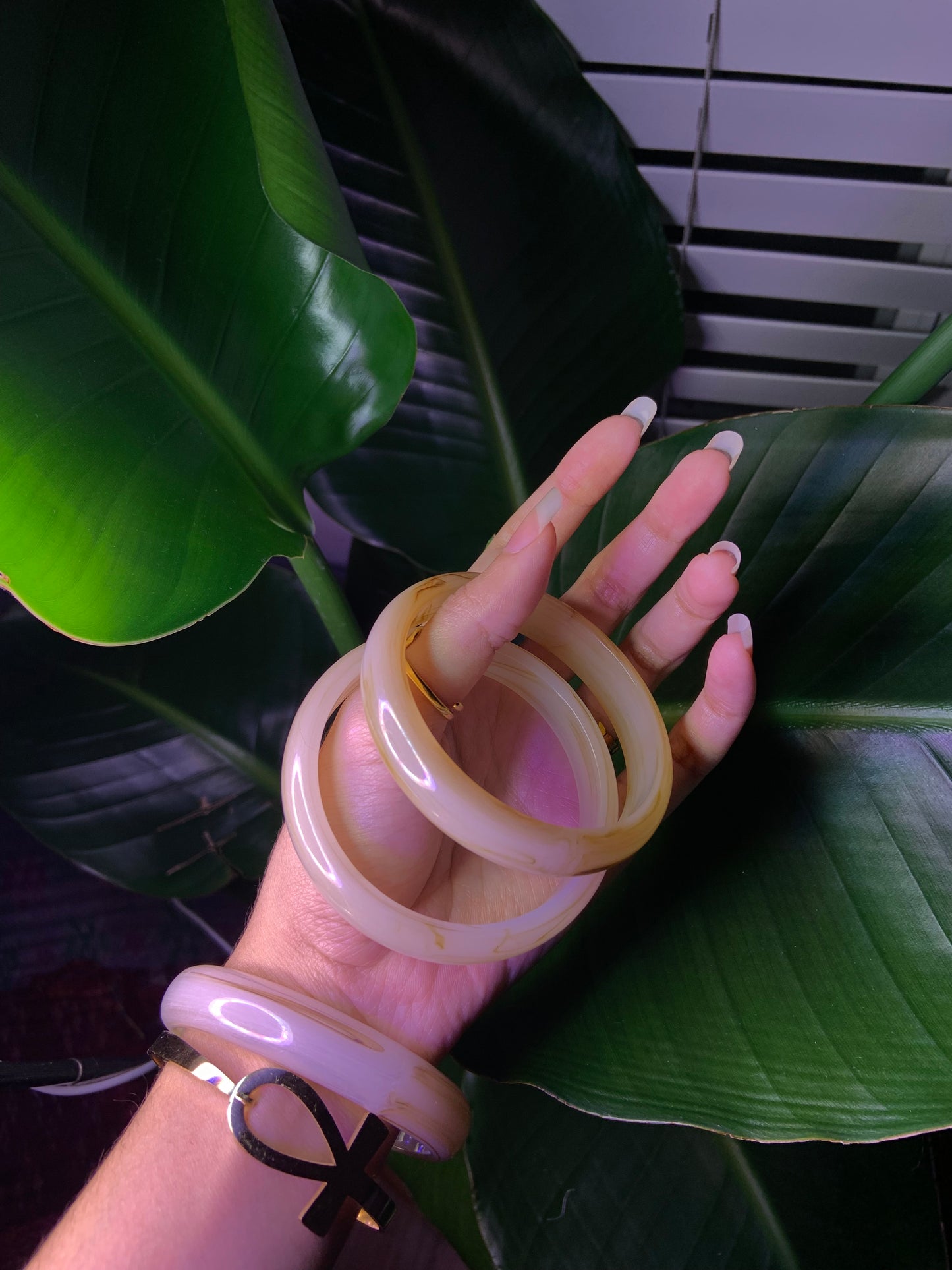 Mocha latte bangle (small)