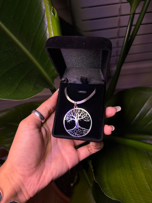 Tree of Life Silver Necklace